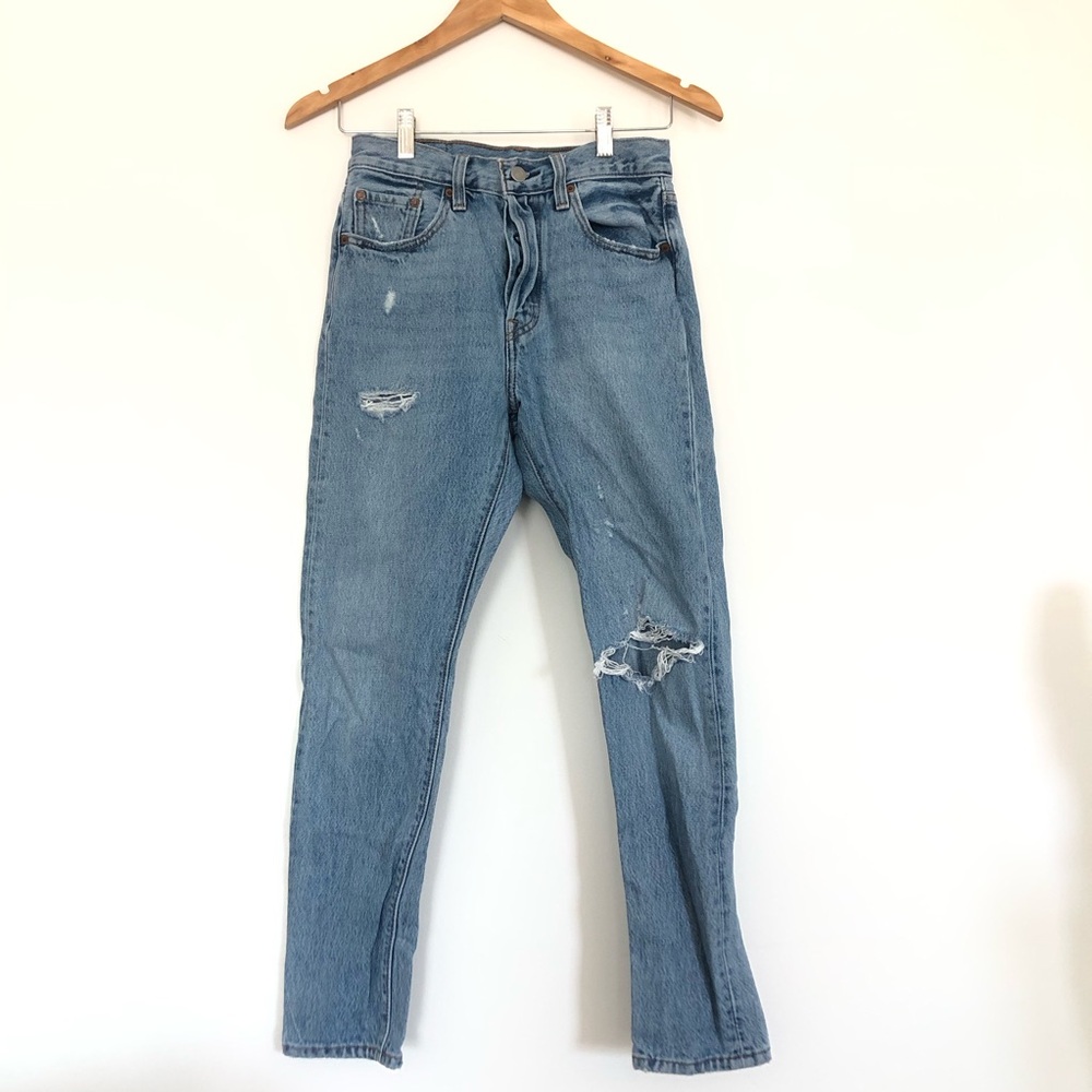 Levi's Skinny Jeans Distressed